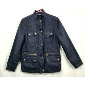 Tommy Hilfiger Jacket Navy Blue Gold Buttons